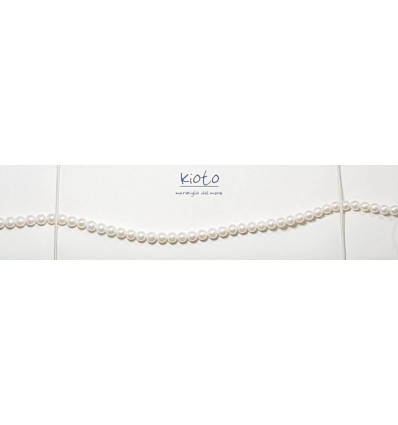 Bracciale perle Kioto con chiusura in oro bianco